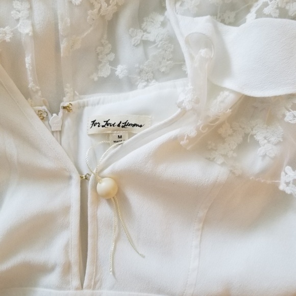 🚫SOLD🚫NWT FL&L ROSEBUD MINI DRESS M - Picture 7 of 7